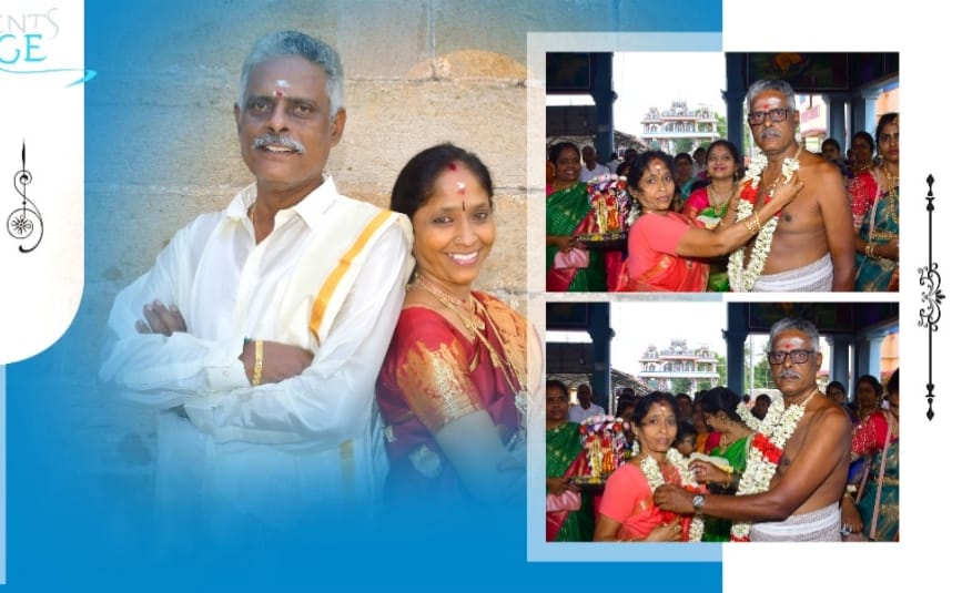 Nadaswaram musicians celebrating the wedding